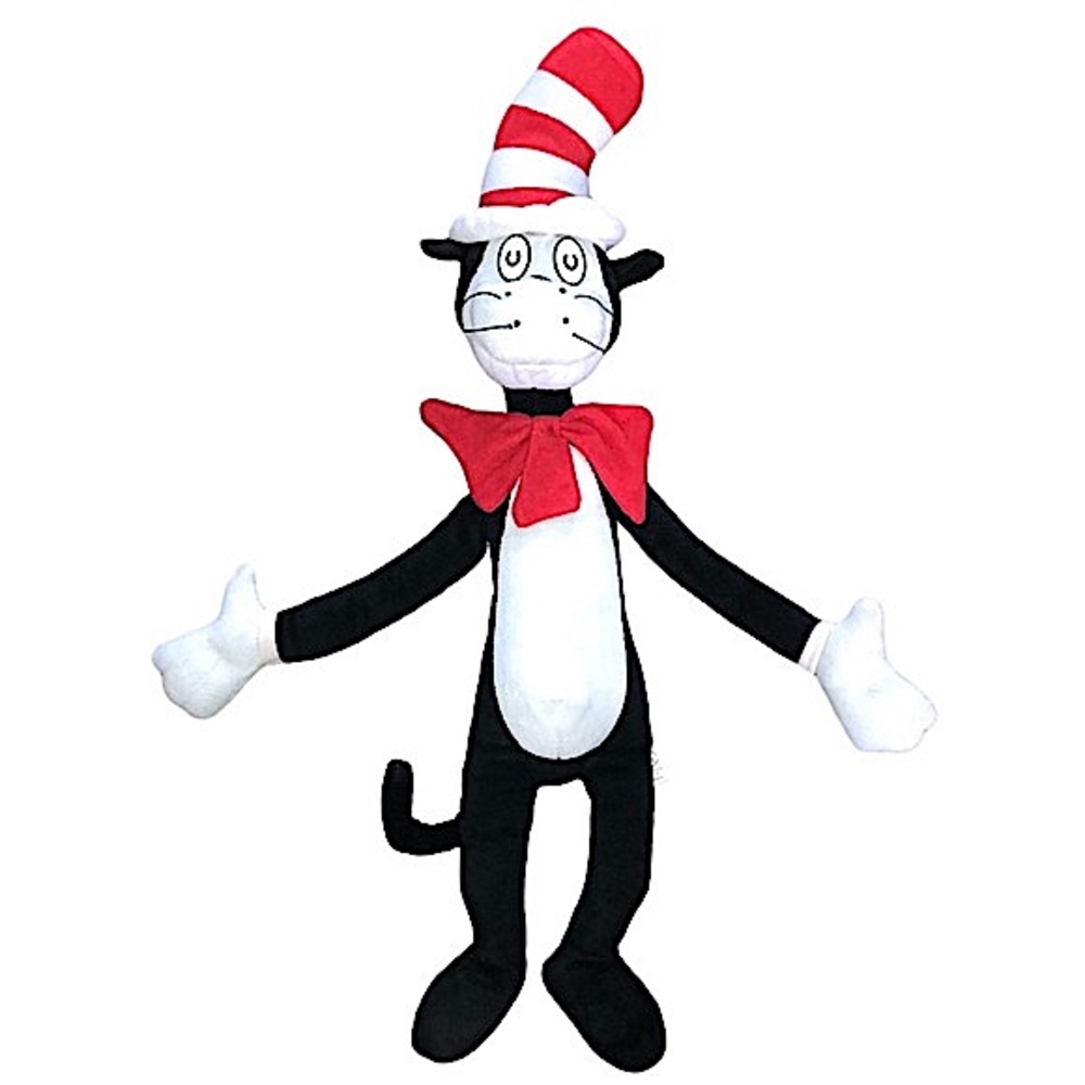 Dr. Seuss 24” The Cat In The Hat Official Big Toy Doll